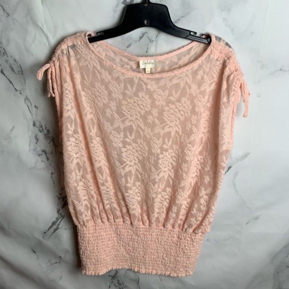 Anthropologie Deletta Loretta Banded Hem Top - Picture 5 of 8